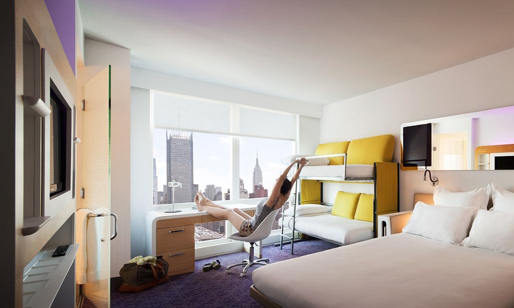 Yotel New York Times Square Szoba fotó